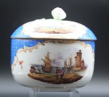 Meissen große zuckerdose - meissen,,