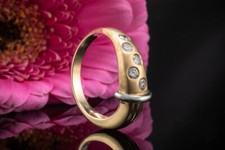 Ring feurige brillanten - ring,