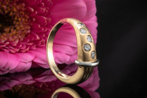 Ring feurige brillanten - feurige,