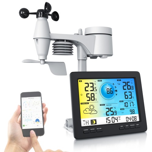Brandson funkwetterstation mit - brandson,