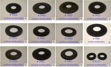 Heberglockendichtung  Größen wählbar  Spülkasten  Dichtung  Gummi-Membrane flach