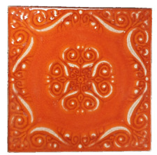 50 Stück (1,2 m²) Ersatzfliese Wand RETRO Barbieri Burzi Bologna rot orange