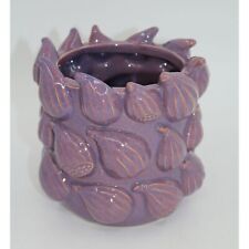 6x Übertopf Feige Keramik