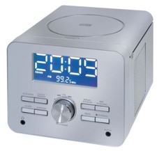 Terris CDR Radiowecker CD Uhrenradio Küchenradio Weckradio Wecker PLL UKW Radio