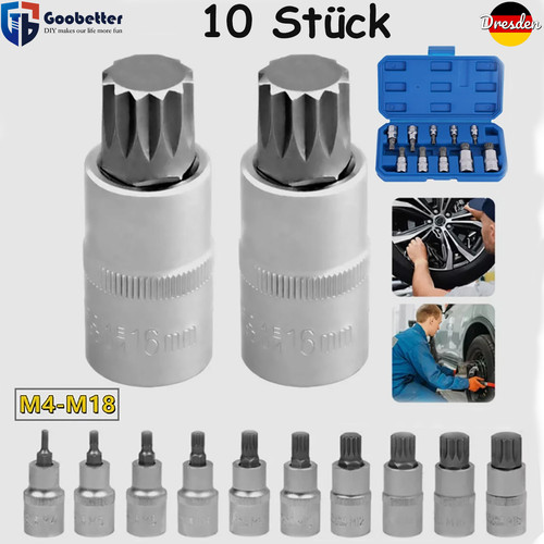 10x innenvielzahn - 10x,