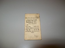 Fahrkarte Fahrschein EISENBAHN