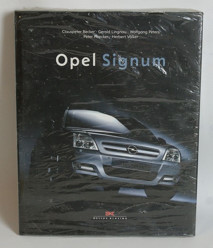 Opel signum buch foliert - opel,