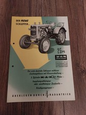 Original Prospekt MAN Traktor