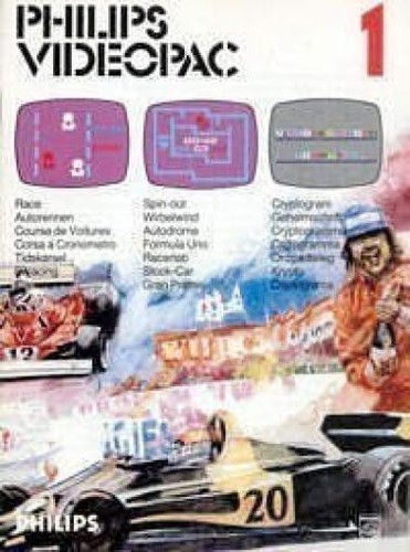Philips videopac race spin - videopac,