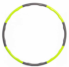 Hula Hoop Reifen 8 Teile Gelb