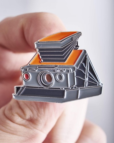 Polaroid pin - polaroid, sx-70