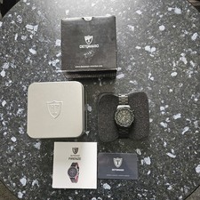 DETOMASO FIRENZE Chronograph IPB Steel Black SM1624C-BK