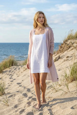Leichte Mohair Strickjacke