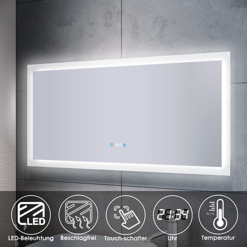 Badspiegel bad mit led - badspiegel,