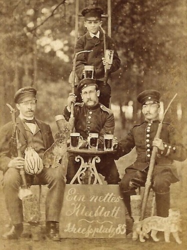 Unusual military cdv photo - unusual,