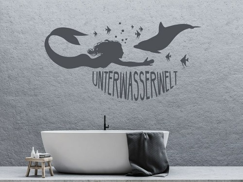 Wandtattoo badezimmer maritim - wandtattoo,