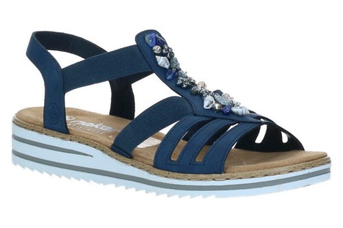 Rieker damen sandalen - rieker, v0649-14