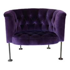 Walter Knoll Sessel Hausmann Stoff Harald 2 Col 692 Aubergine 