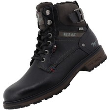 Mustang Herren Tex-Stiefel Winterstiefel gefüttert Schwarz 15M0021001-black