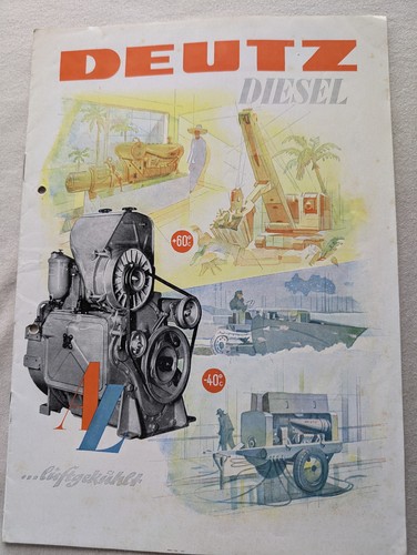 Deutz original prospekt - deutz, "deutz