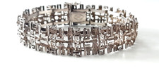 SILBER DESIGN ARMBAND ° 925 /