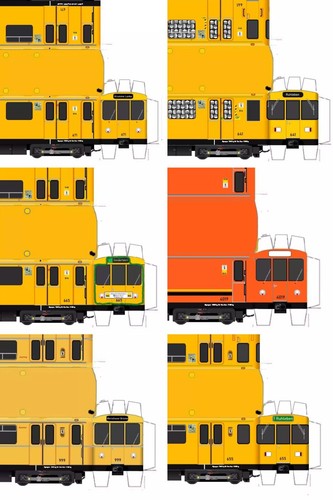 Bastelbögen berliner bahn - bastelbögen,