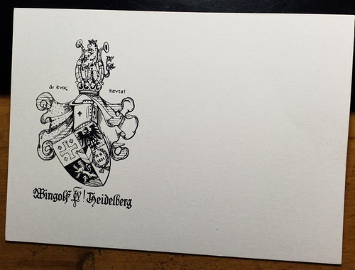 Wingolf heidelberg wappen - heidelberg,