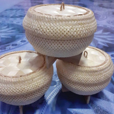 Dampfgarer Bambus Herd Korb