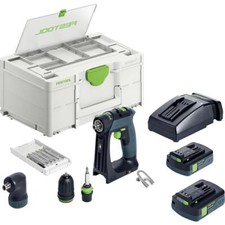 Festool Akku-Bohrschrauber CXS 18 C inkl. 2x 3,0AH Li-Ion Akkus Schnellladegerät