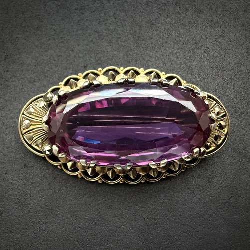 Jugendstil art deco brosche - jugendstil,