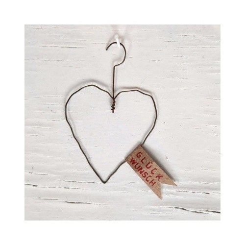 Drahtherz ornament - drahtherz,