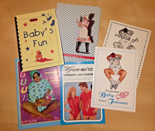 Adultbaby, Windeln, Gummihosen, alte Kataloge