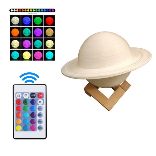 Mondlampe led night desk - 3d,
