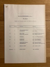 FEISTEL Feuerwerk Preisliste 1972 Klein-Gartenfeuerwerk Nr. 1 7 Seiten Pyro Rar