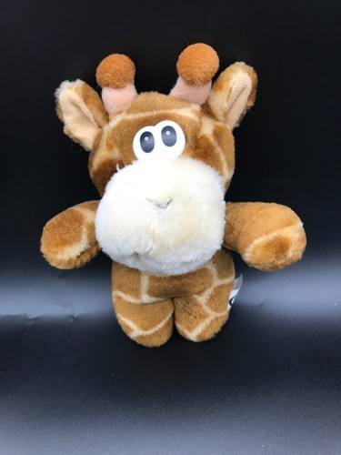 Giraffe schleife stofftier - giraffe,