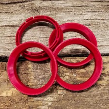 4x Zentrierringe 66,45 x 57,1 mm für Felgen CMS Proline Borbet MAM Keskin DBV