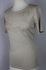 Damen Pulli Oberteil gold