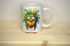KAFFEE TASSE - LUSTIGER VOGEL - 3D - TASSE - KAFFEEBECHER - KERAMIK TASSE!