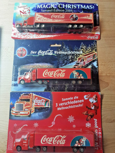 Coca cola mini truck lkw - mini,