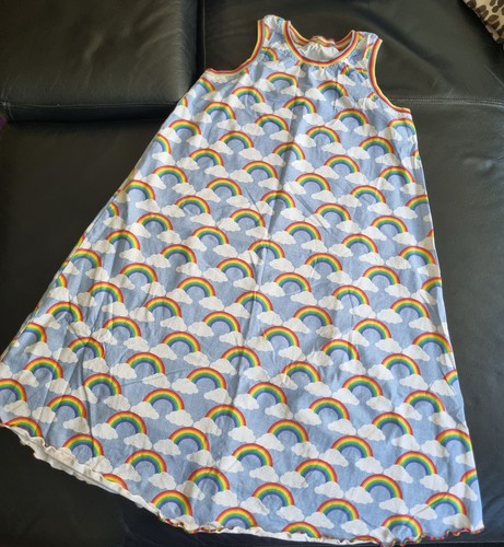 Handmade regenbogen kleid - kleid,