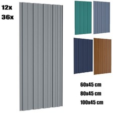 12/36x Trapezblech Dachpaneele