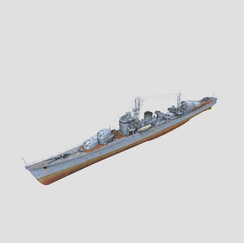 100 ijn akizuki - akizuki, zerstörer