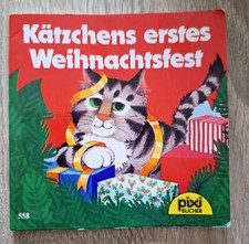 Pixi-Buch alt Nr. 558, Kätzchens erstes Weihnachtsfest, 3. Auflage 1995
