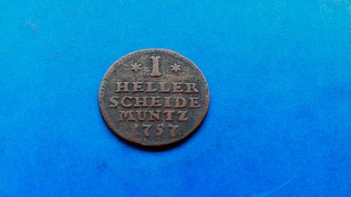Hessen kassel heller 1757 - hessen, 1