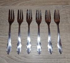 6 Kuchengabeln Roneulsil