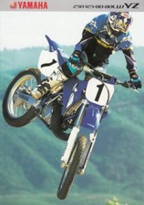 P + YAMAHA YZ 250 / 125 / 80 / 80LW + Prospekt brochure + 8 Seiten + aus 2001
