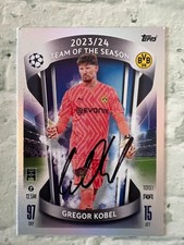 Trading card gregor kobel - gregor,