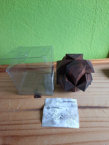 Knobelspiel holzwürfel - knobelspiel,