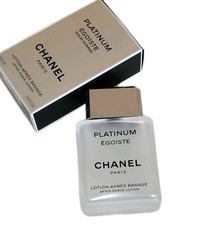 1x Chanel Platinum Egoiste rasage 100 ml leerer flacon in OVP