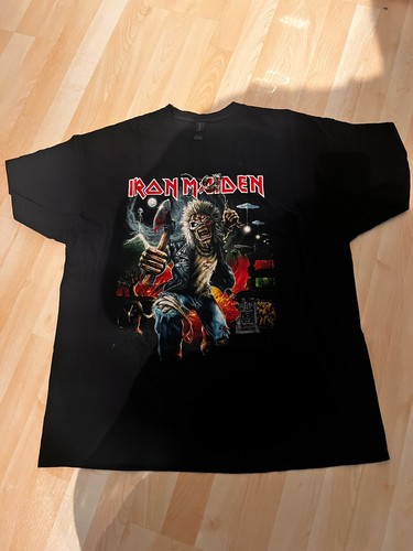 Iron maiden tour shirt xxl - iron, run